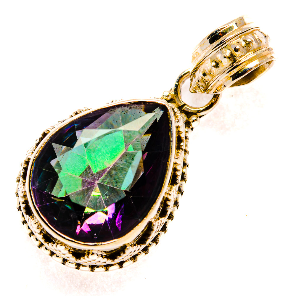 Mystic Topaz Pendants handcrafted by Anasilvercos - PD27807 - Photo 2