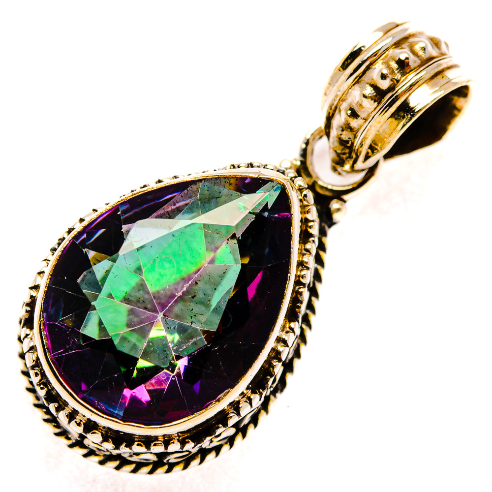 Mystic Topaz Pendants handcrafted by Anasilvercos - PD27813 - Photo 2