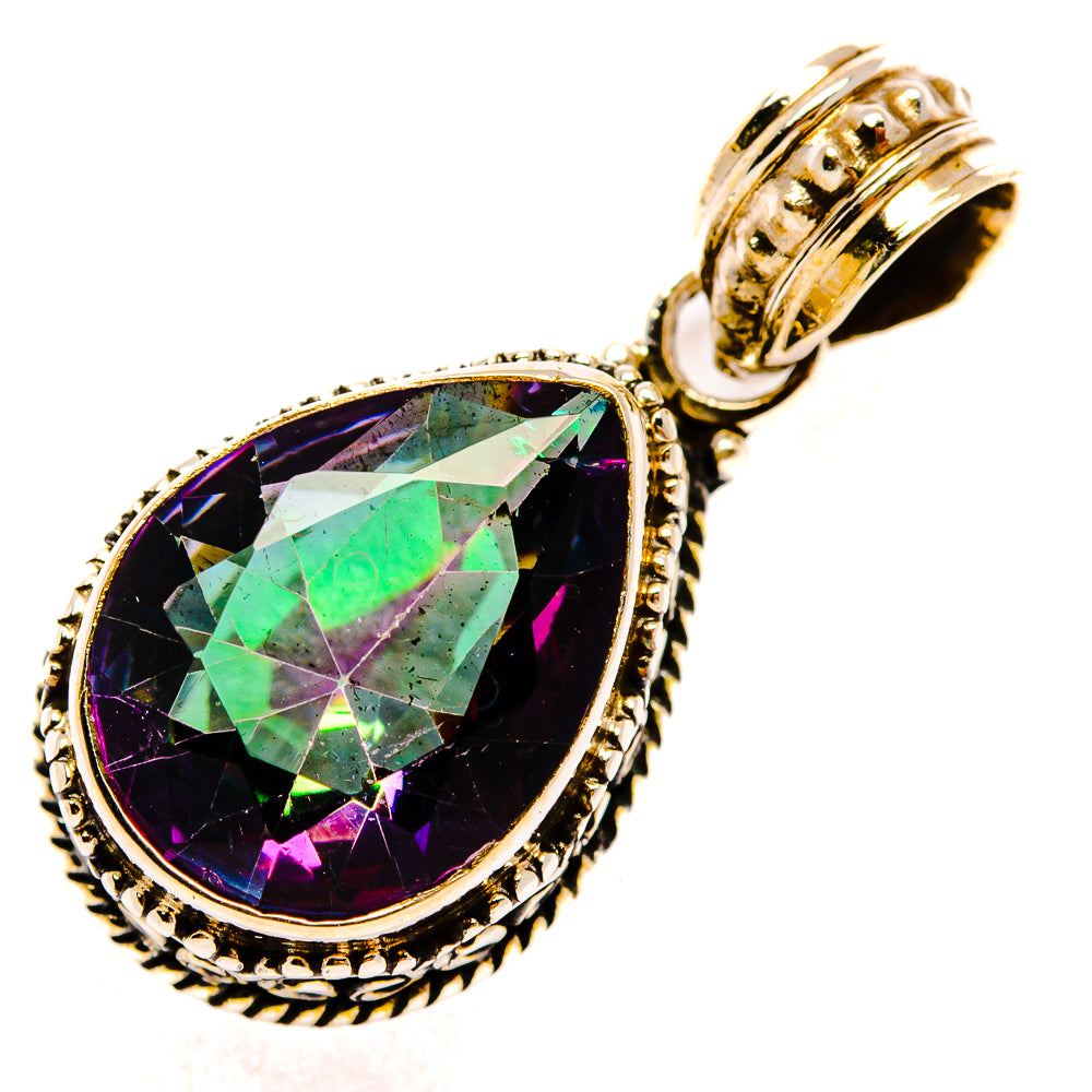 Mystic Topaz Pendants handcrafted by Anasilvercos - PD27826 - Photo 2
