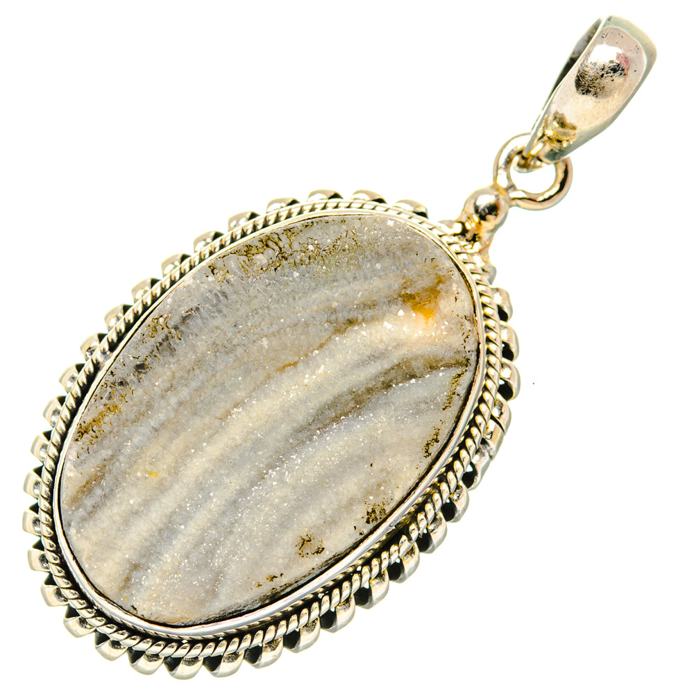 Desert Druzy Pendants handcrafted by Anasilvercos - PD27849 - Photo 2