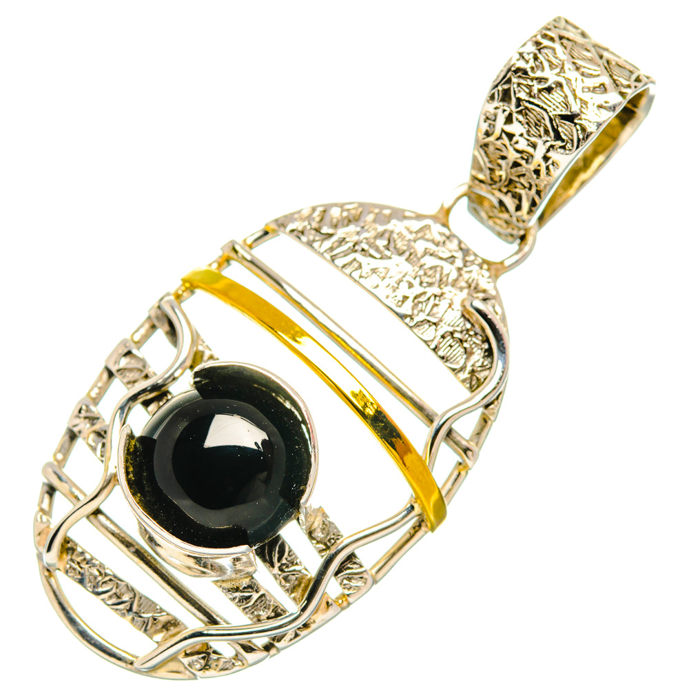 Black Onyx Pendants handcrafted by Anasilvercos - PD27859 - Photo 2
