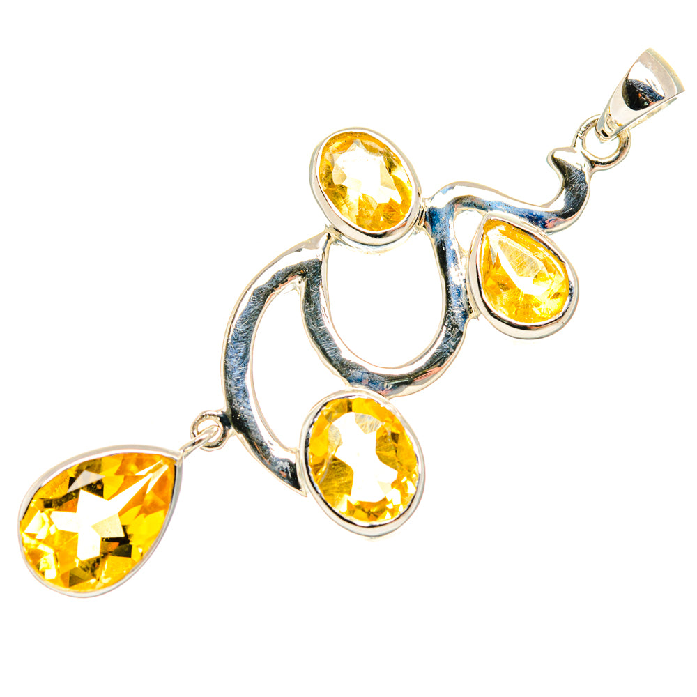 Citrine Pendants handcrafted by Anasilvercos - PD27876 - Photo 2