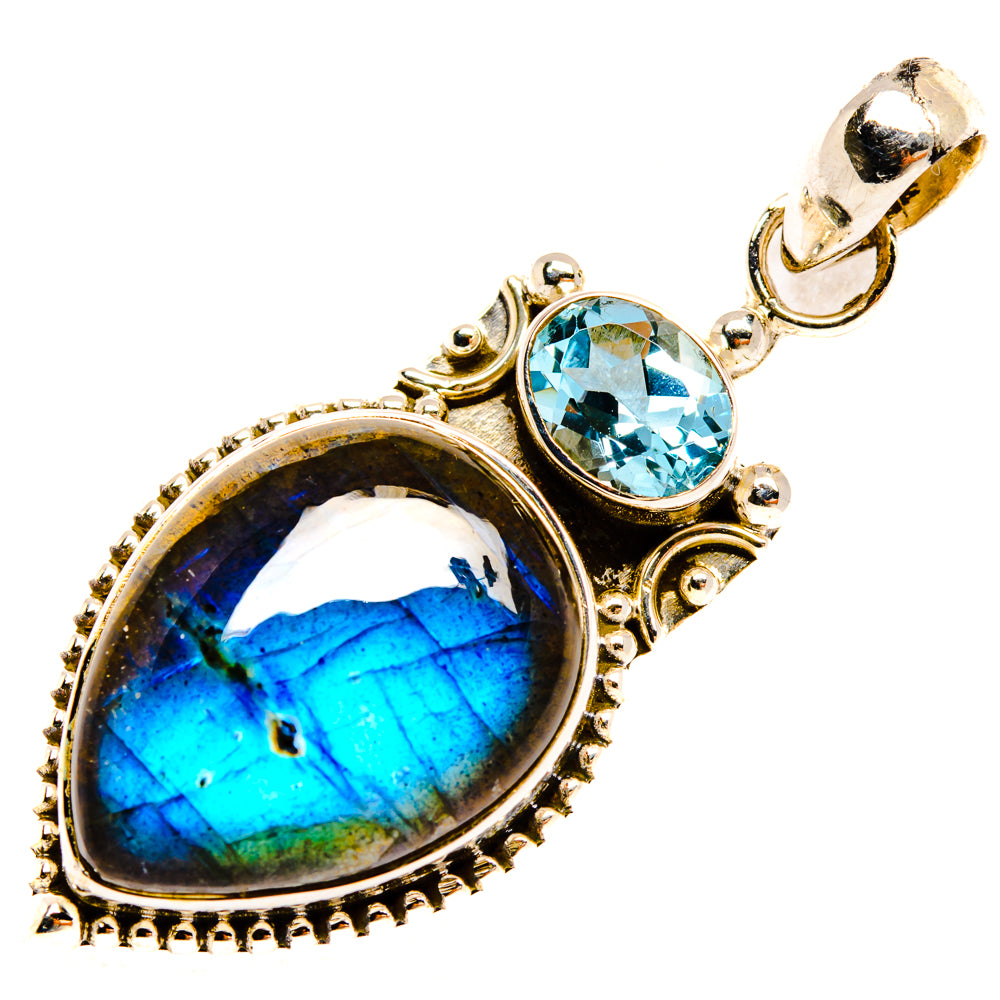 Labradorite Pendants handcrafted by Anasilvercos - PD27879 - Photo 2