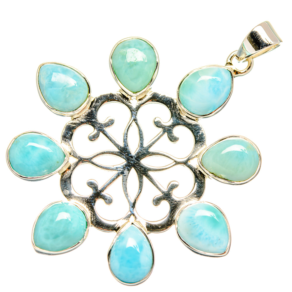 Larimar Pendants handcrafted by Anasilvercos - PD27897 - Photo 2