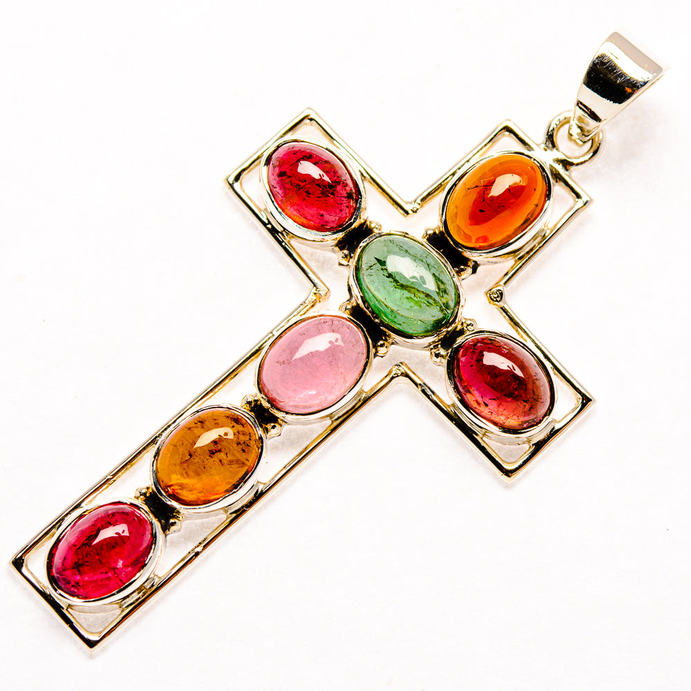 Tourmaline Pendants handcrafted by Anasilvercos - PD27900 - Photo 2