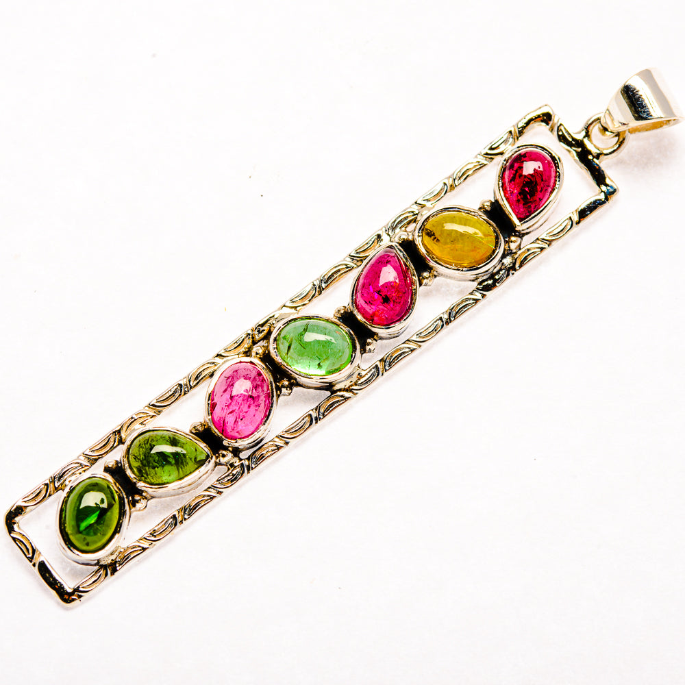 Tourmaline Pendants handcrafted by Anasilvercos - PD27901 - Photo 2