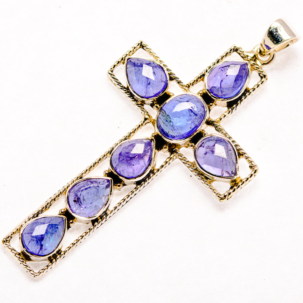 Tanzanite Pendants handcrafted by Anasilvercos - PD27905 - Photo 2