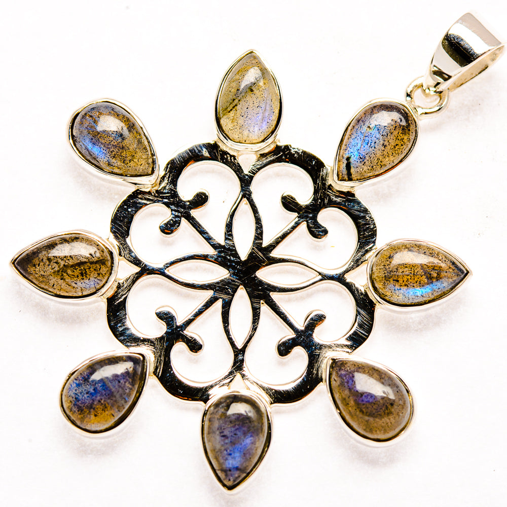 Labradorite Pendants handcrafted by Anasilvercos - PD27907 - Photo 2