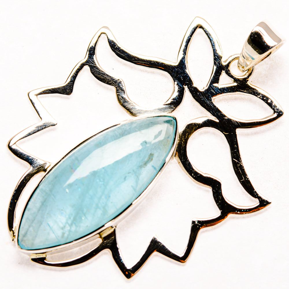 Aquamarine Pendants handcrafted by Anasilvercos - PD27923 - Photo 2