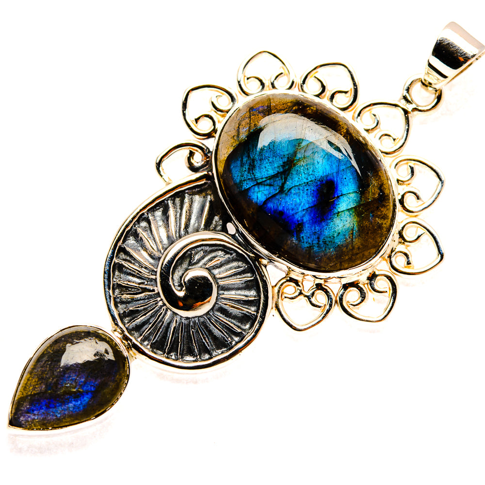 Labradorite Pendants handcrafted by Anasilvercos - PD27930 - Photo 2