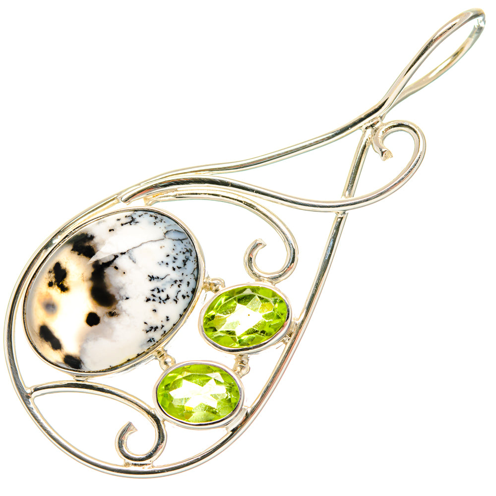 Dendritic Opal Pendants handcrafted by Anasilvercos - PD27937 - Photo 2