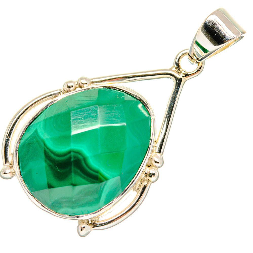 Malachite Pendants handcrafted by Anasilvercos - PD27943 - Photo 2