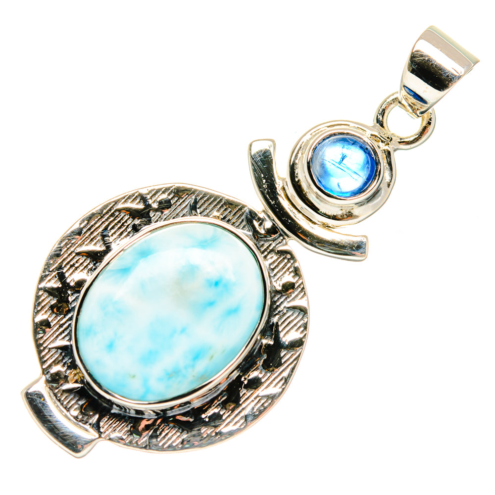 Larimar Pendants handcrafted by Anasilvercos - PD27946 - Photo 2