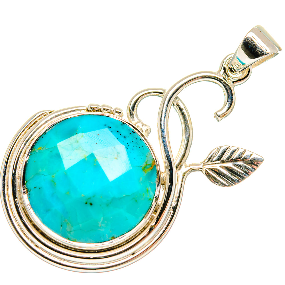 Chrysocolla Pendants handcrafted by Anasilvercos - PD27949 - Photo 2