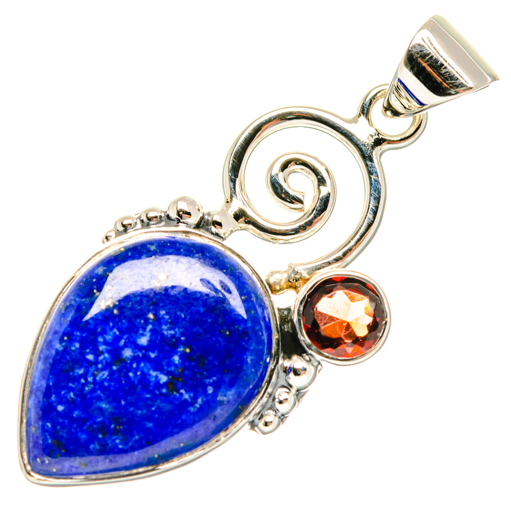 Lapis Lazuli Pendants handcrafted by Anasilvercos - PD27951 - Photo 2