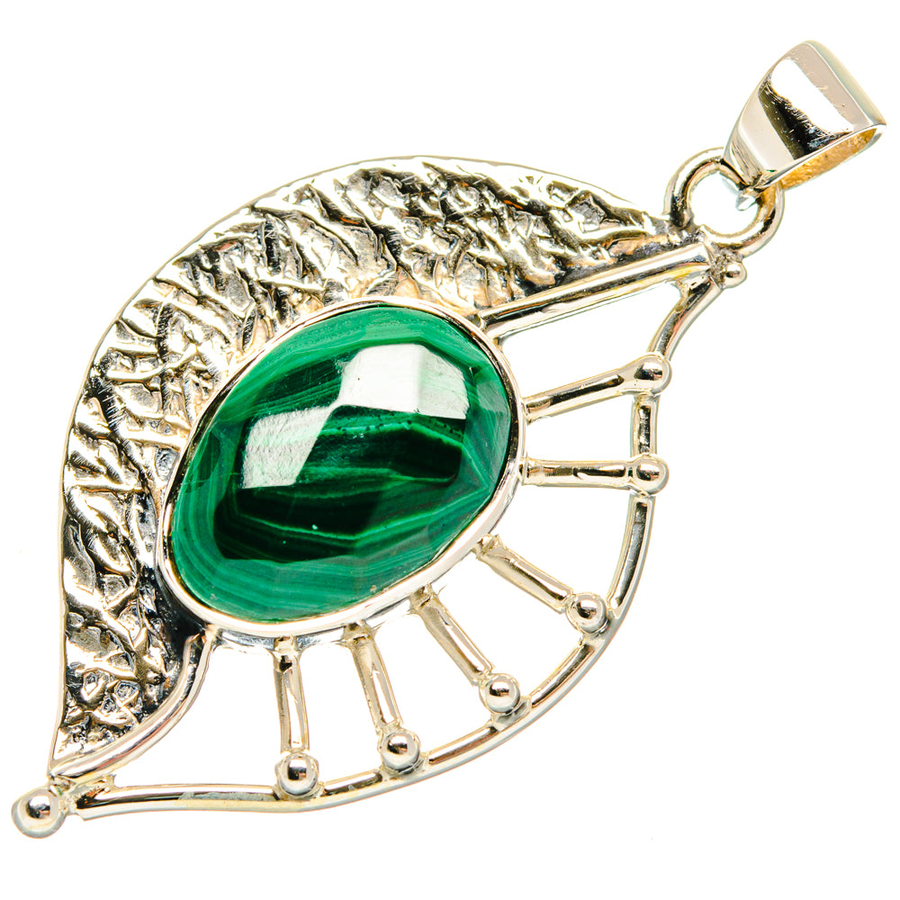 Malachite Pendants handcrafted by Anasilvercos - PD27960 - Photo 2