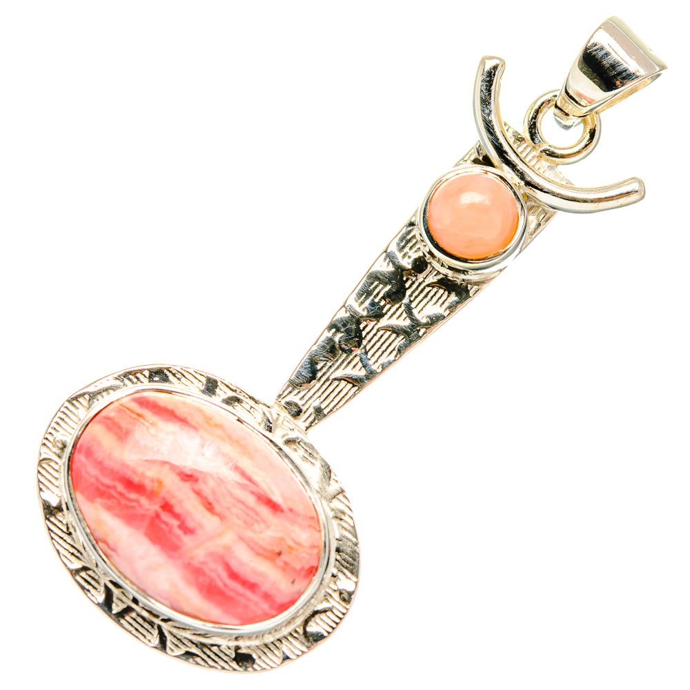 Rhodochrosite Pendants handcrafted by Anasilvercos - PD27965 - Photo 2