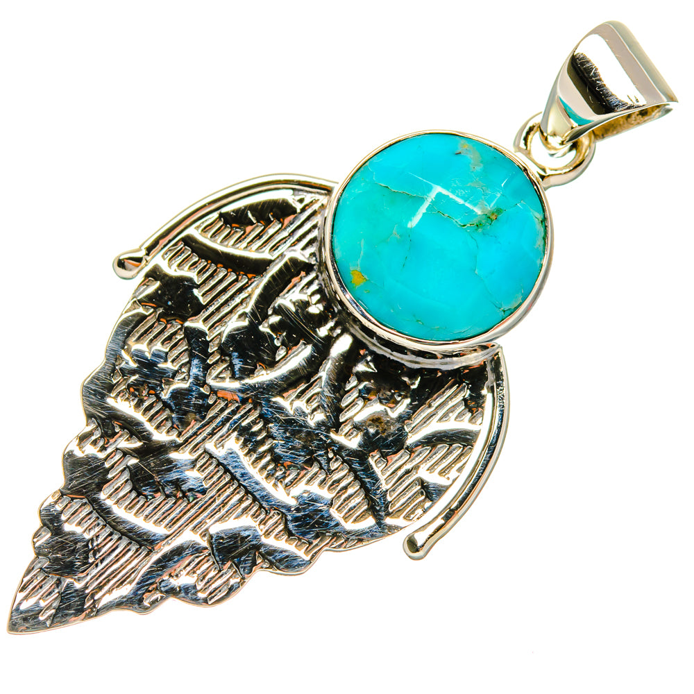 Chrysocolla Pendants handcrafted by Anasilvercos - PD27972 - Photo 2