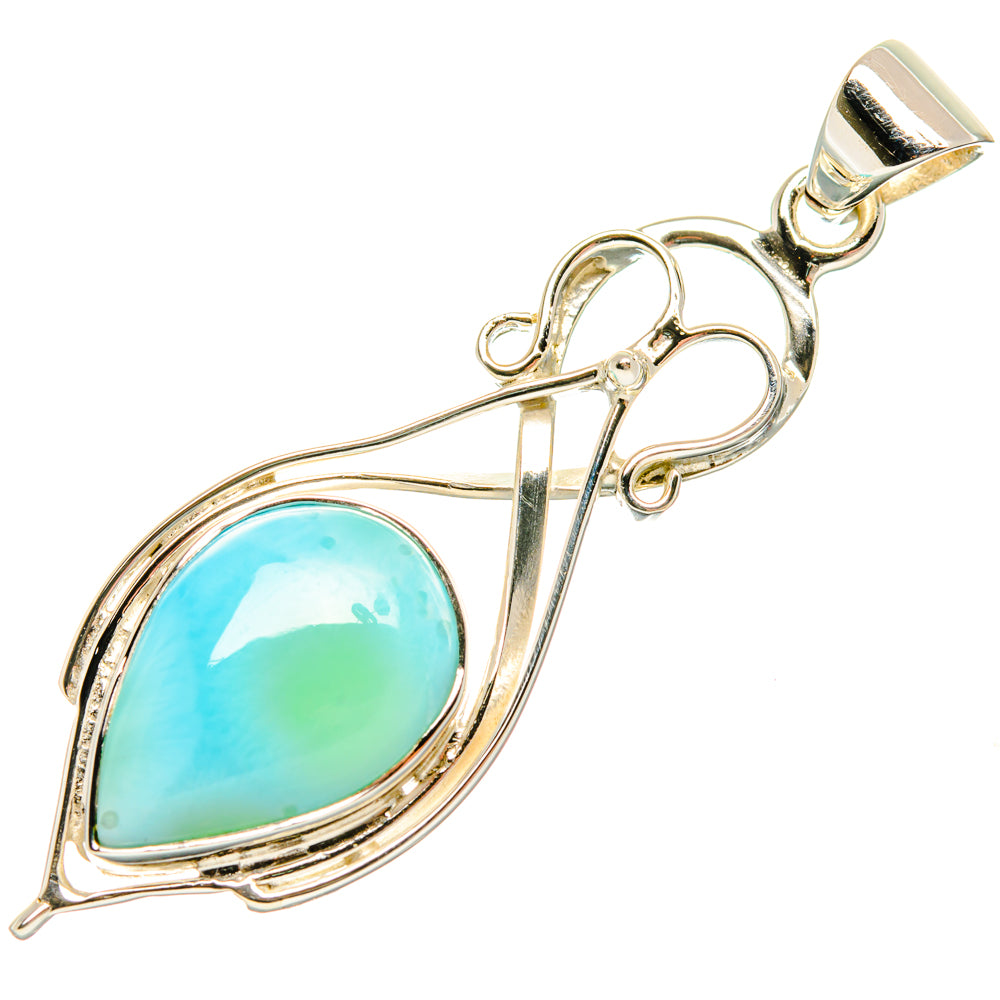 Larimar Pendants handcrafted by Anasilvercos - PD27978 - Photo 2