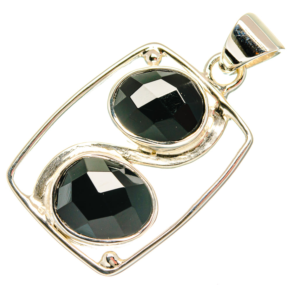 Black Onyx Pendants handcrafted by Anasilvercos - PD27981 - Photo 2