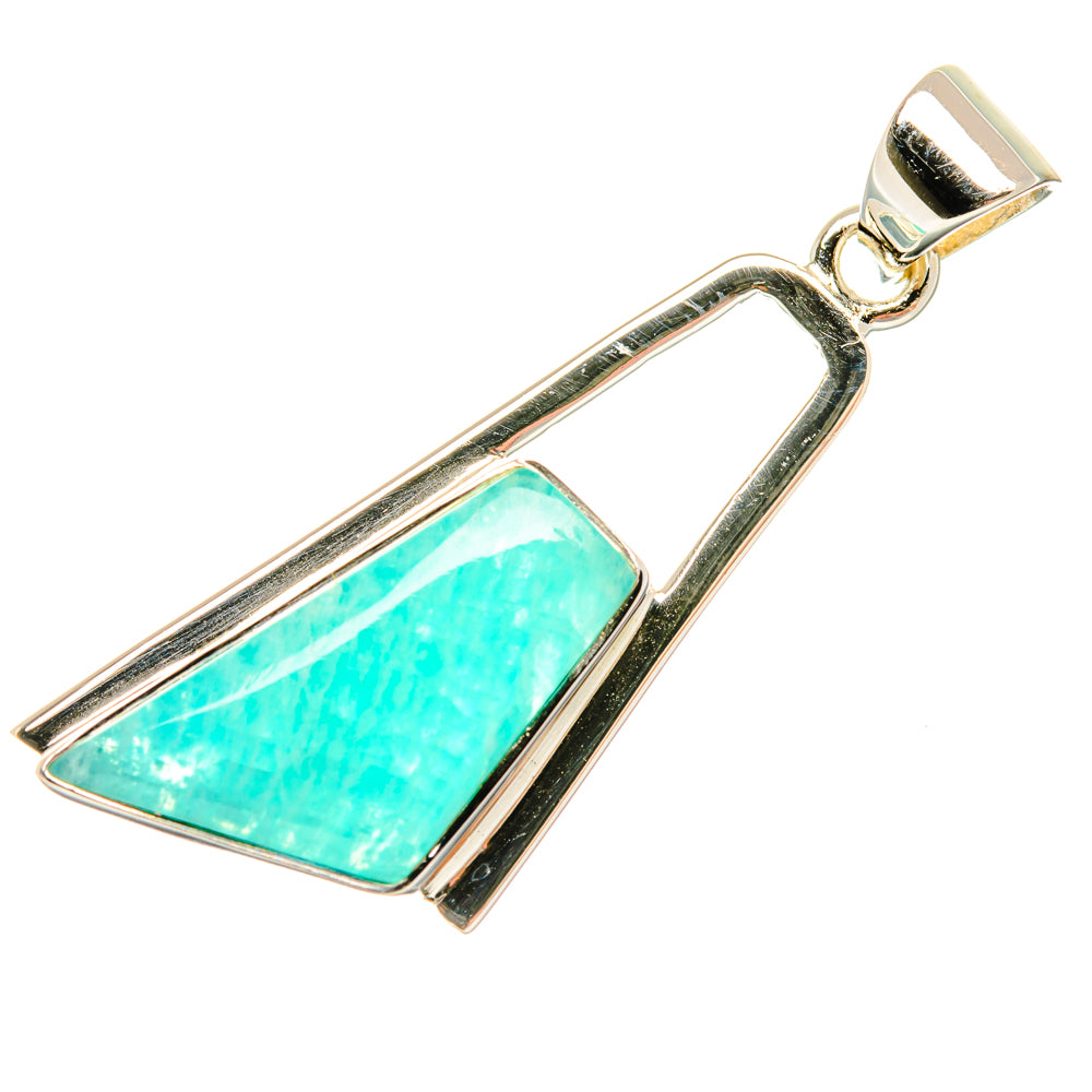 Amazonite Pendants handcrafted by Anasilvercos - PD27985 - Photo 2