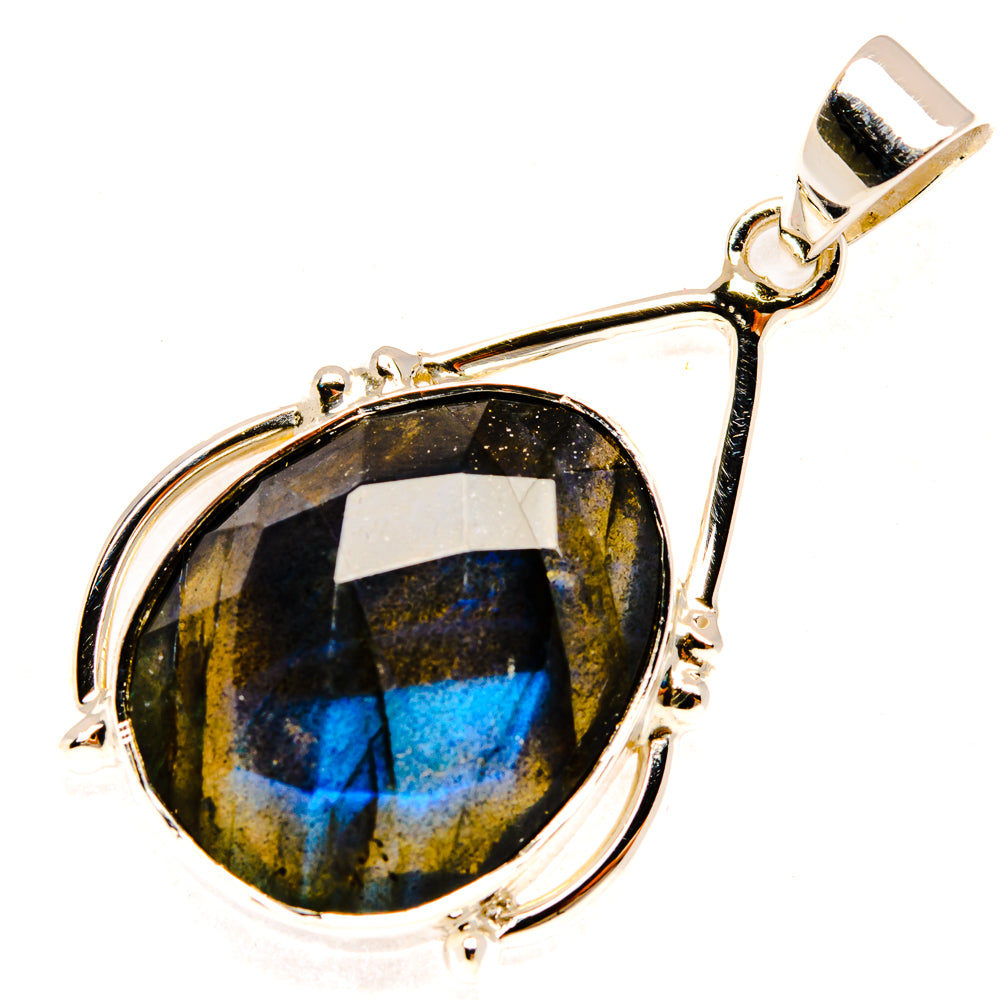 Labradorite Pendants handcrafted by Anasilvercos - PD28002 - Photo 2