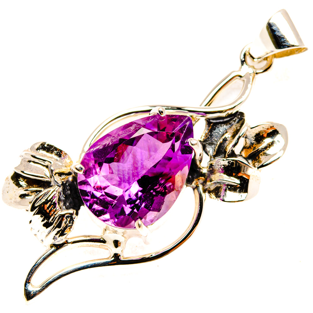 Amethyst Pendants handcrafted by Anasilvercos - PD28009 - Photo 2