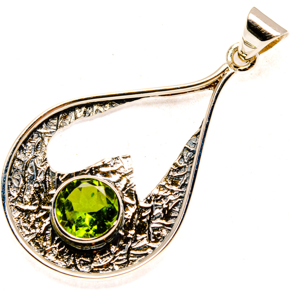 Peridot Pendants handcrafted by Anasilvercos - PD28018 - Photo 2