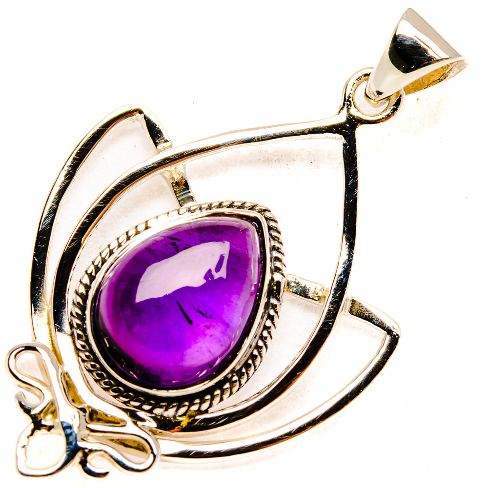 Amethyst Pendants handcrafted by Anasilvercos - PD28021 - Photo 2