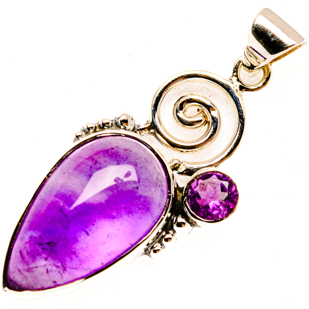 Amethyst Pendants handcrafted by Anasilvercos - PD28022 - Photo 2