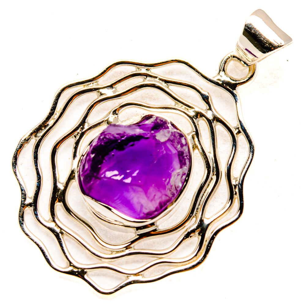 Amethyst Pendants handcrafted by Anasilvercos - PD28023 - Photo 2