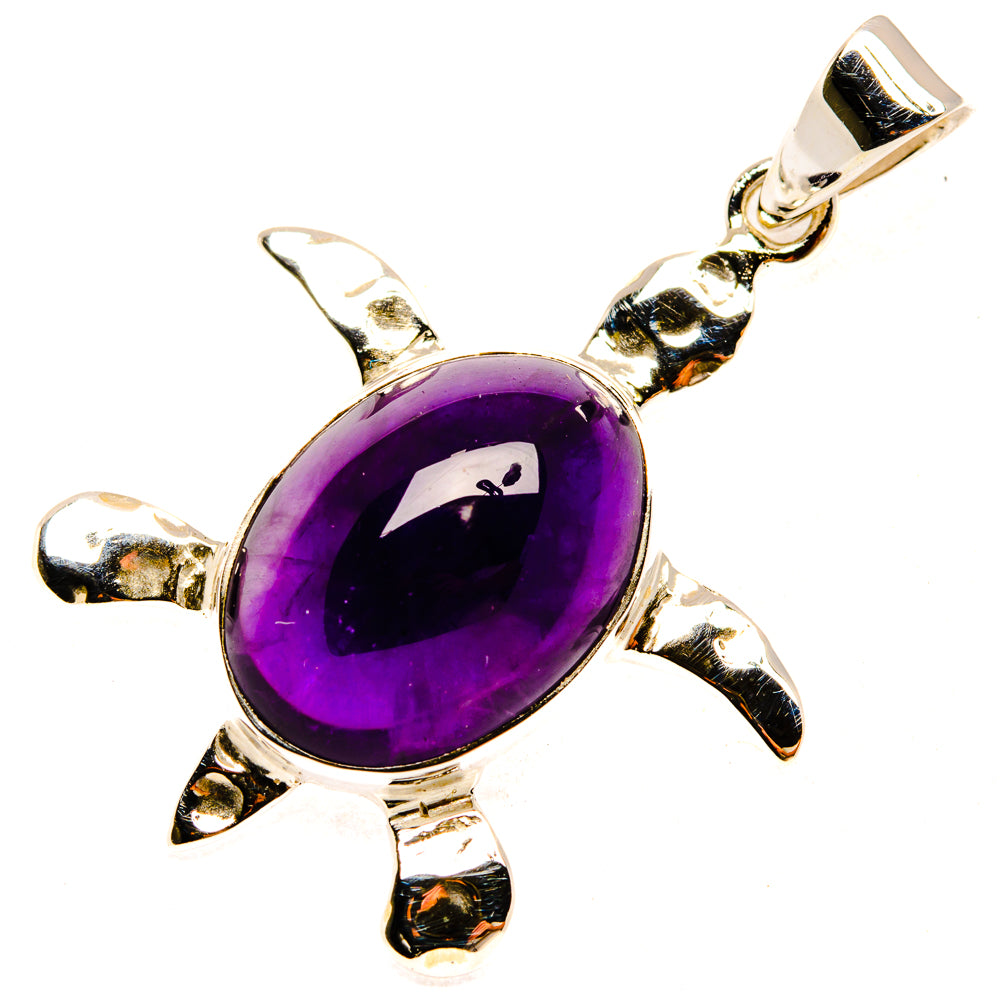 Amethyst Pendants handcrafted by Anasilvercos - PD28025 - Photo 2
