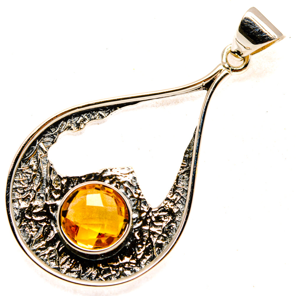 Citrine Pendants handcrafted by Anasilvercos - PD28026 - Photo 2