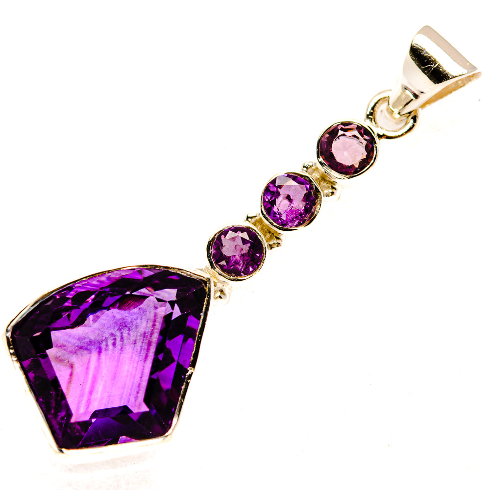 Amethyst Pendants handcrafted by Anasilvercos - PD28029 - Photo 2