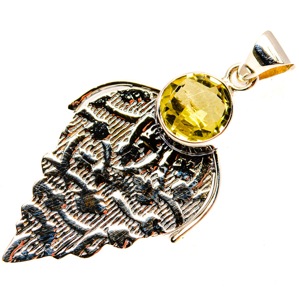 Citrine Pendants handcrafted by Anasilvercos - PD28040 - Photo 2