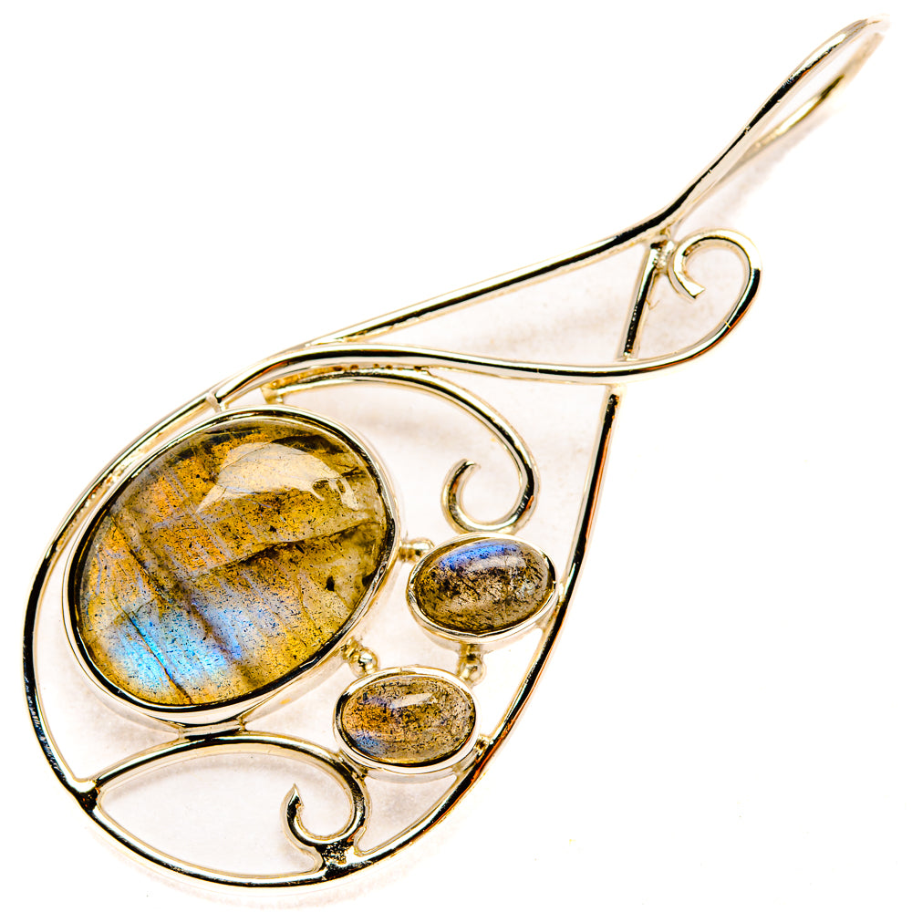 Labradorite Pendants handcrafted by Anasilvercos - PD28047 - Photo 2