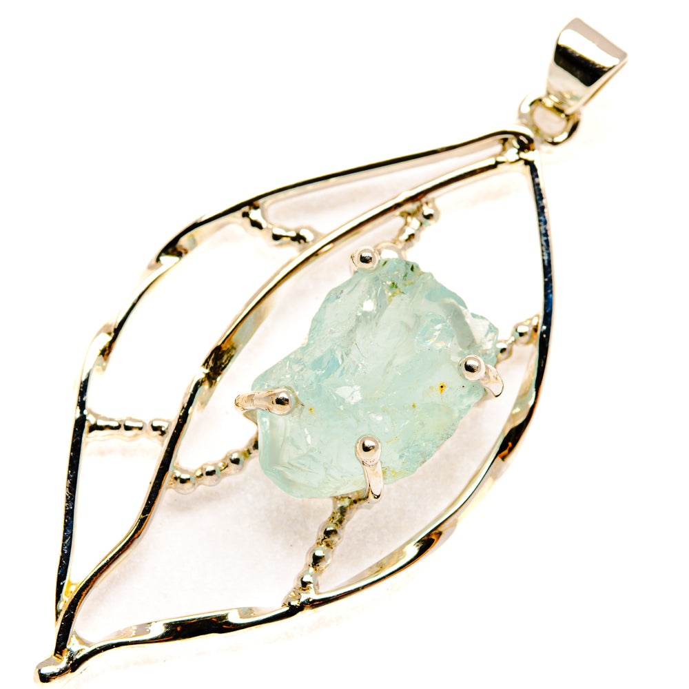 Aquamarine Pendants handcrafted by Anasilvercos - PD28055 - Photo 2