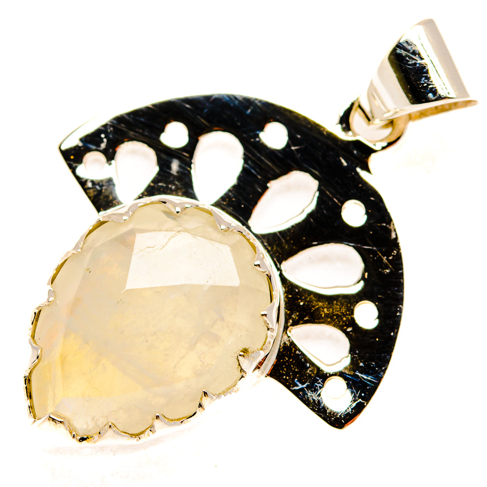 Rainbow Moonstone Pendants handcrafted by Anasilvercos - PD28062 - Photo 2