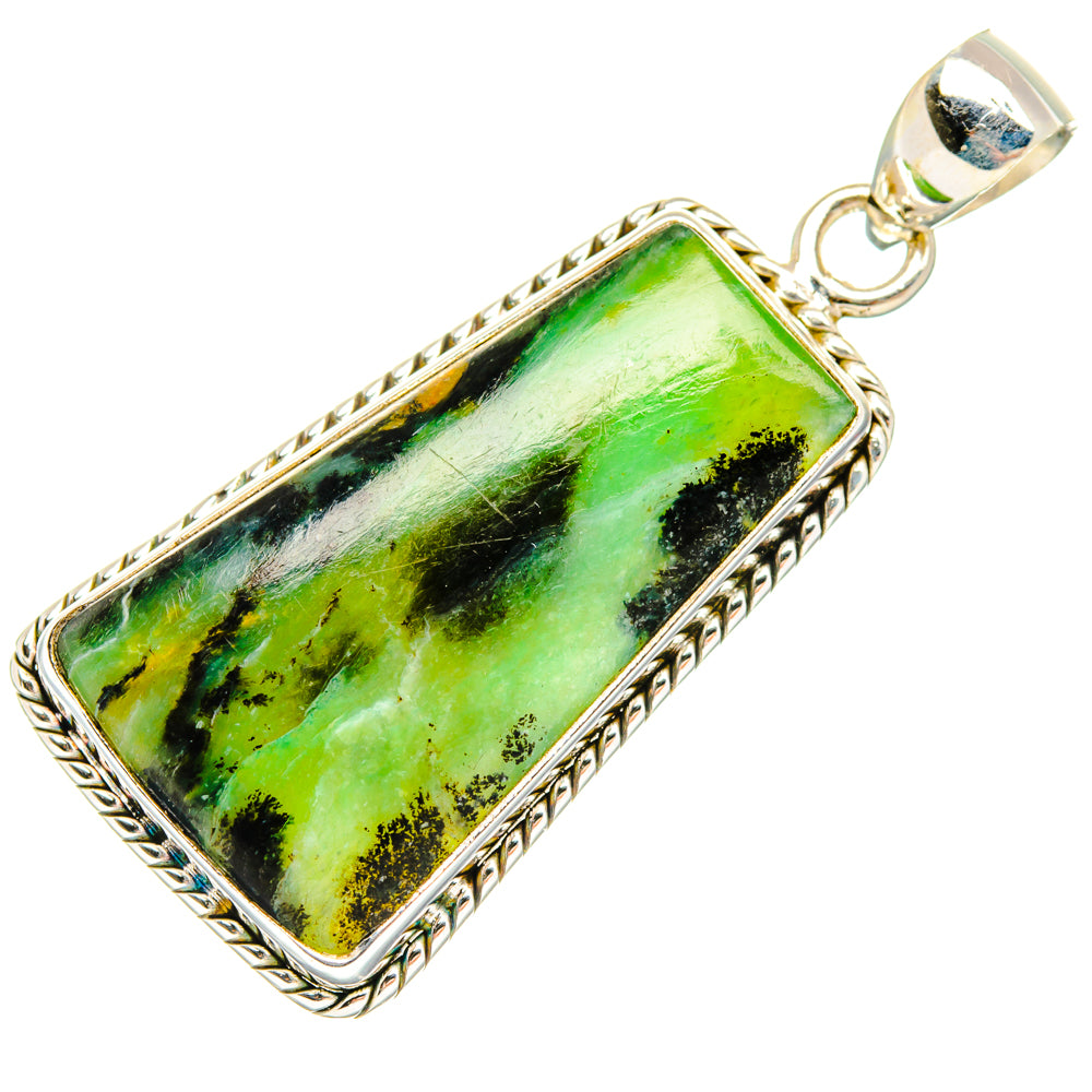Peruvian Opal Pendants handcrafted by Anasilvercos - PD28071 - Photo 2