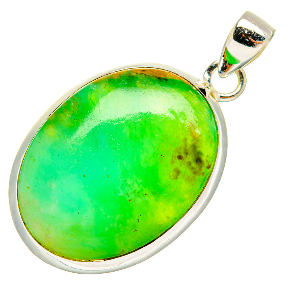 Peruvian Opal Pendants handcrafted by Anasilvercos - PD28085 - Photo 2