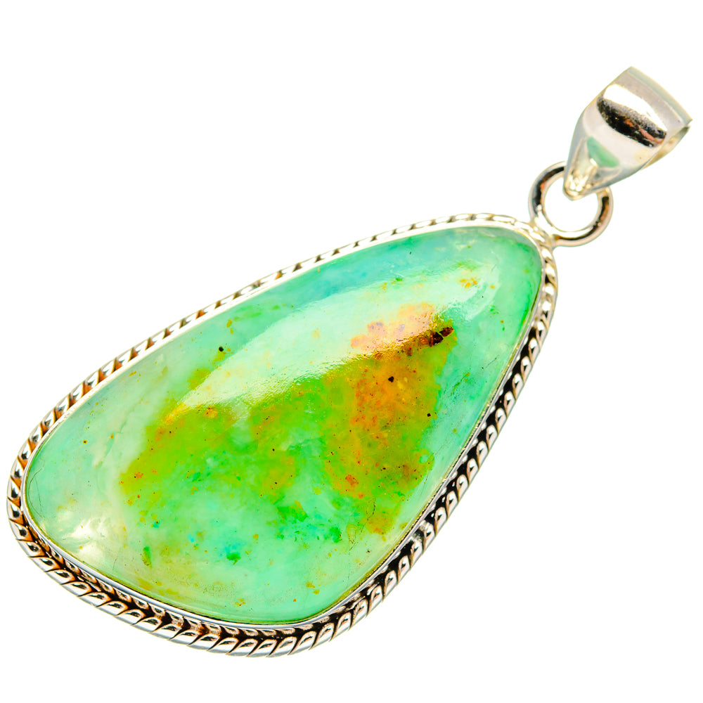 Peruvian Opal Pendants handcrafted by Anasilvercos - PD28088 - Photo 2