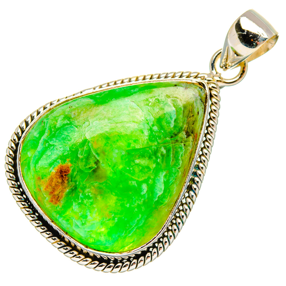 Peruvian Opal Pendants handcrafted by Anasilvercos - PD28096 - Photo 2