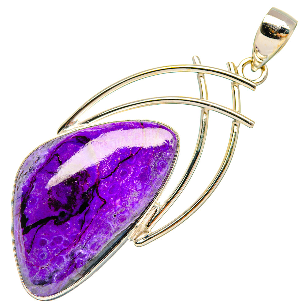 Sugilite Pendants handcrafted by Anasilvercos - PD28107 - Photo 2