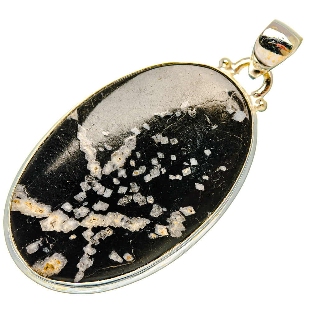 Chrysanthemum Stone Pendants handcrafted by Anasilvercos - PD28115 - Photo 2