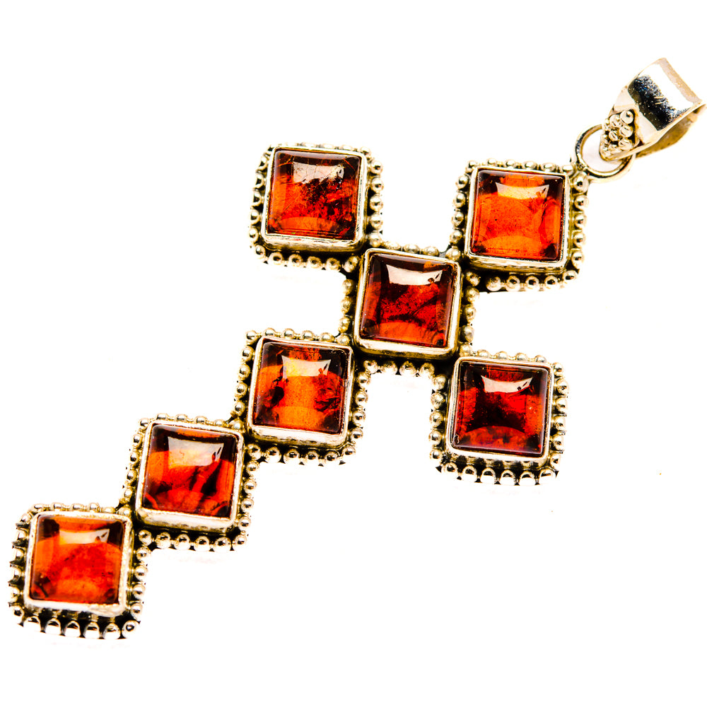 Baltic Amber Pendants handcrafted by Anasilvercos - PD28160 - Photo 2