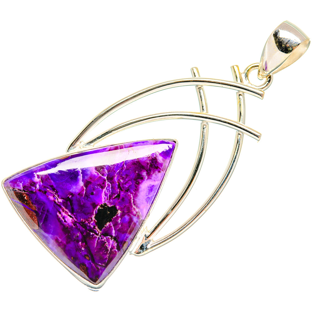 Sugilite Pendants handcrafted by Anasilvercos - PD28173 - Photo 2