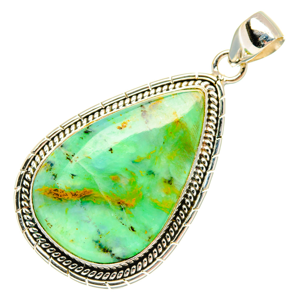 Peruvian Opal Pendants handcrafted by Anasilvercos - PD28188 - Photo 2