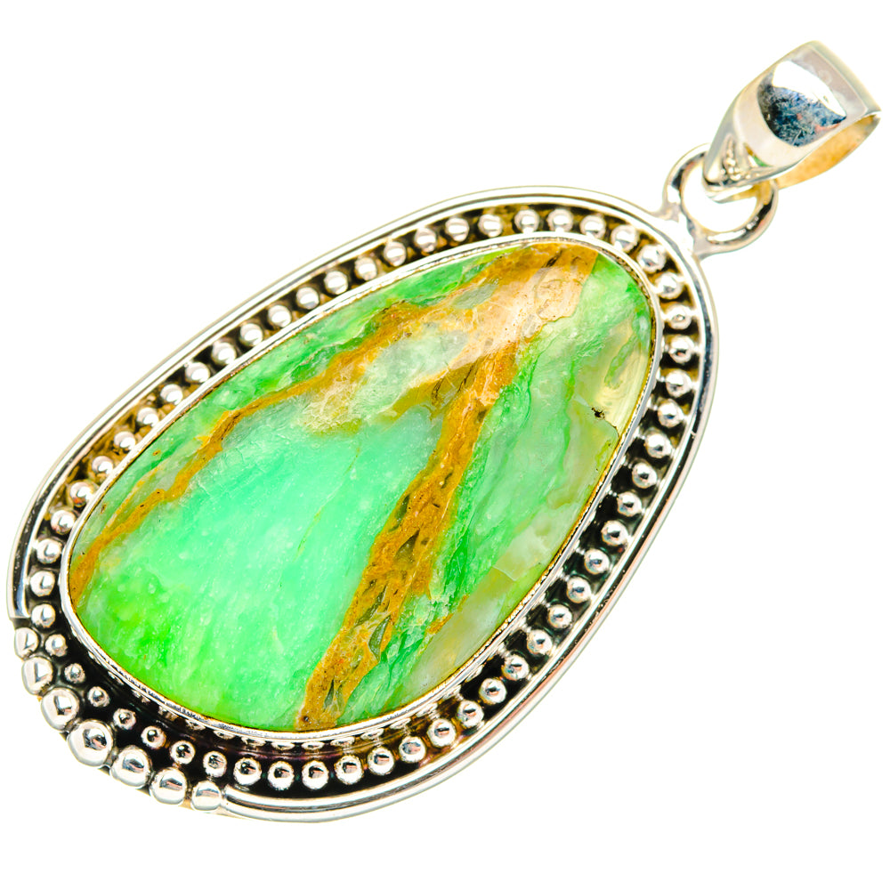 Peruvian Opal Pendants handcrafted by Anasilvercos - PD28194 - Photo 2