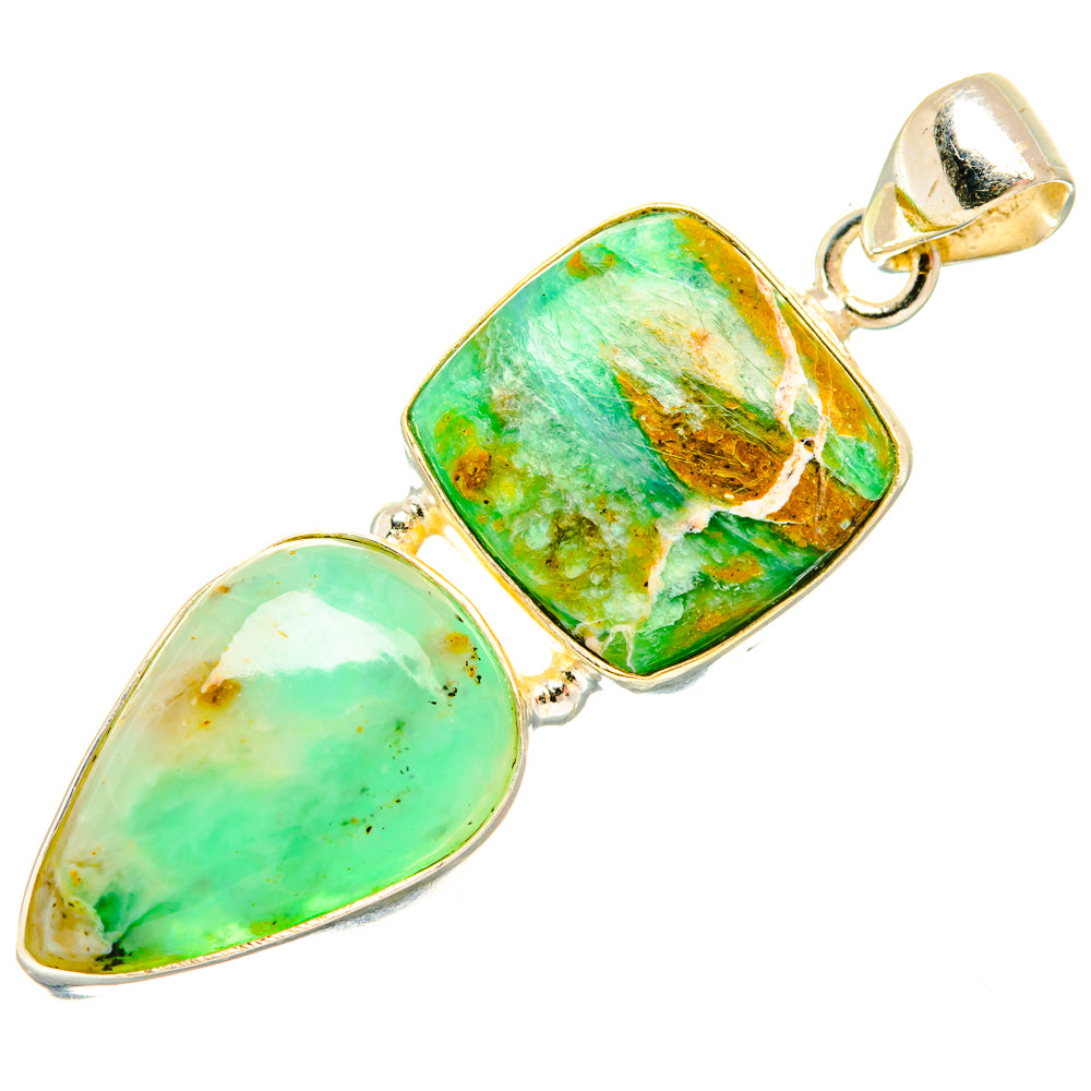 Peruvian Opal Pendants handcrafted by Anasilvercos - PD28195 - Photo 2