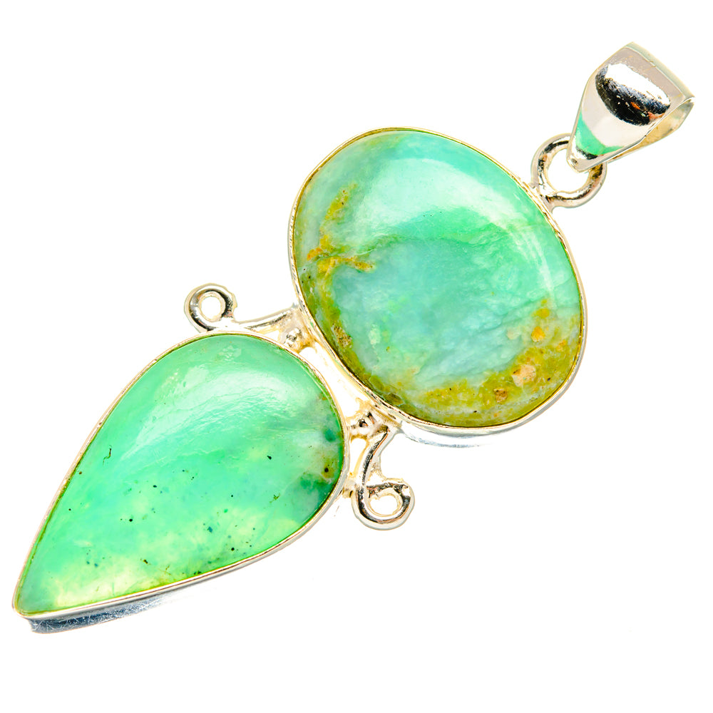 Peruvian Opal Pendants handcrafted by Anasilvercos - PD28197 - Photo 2